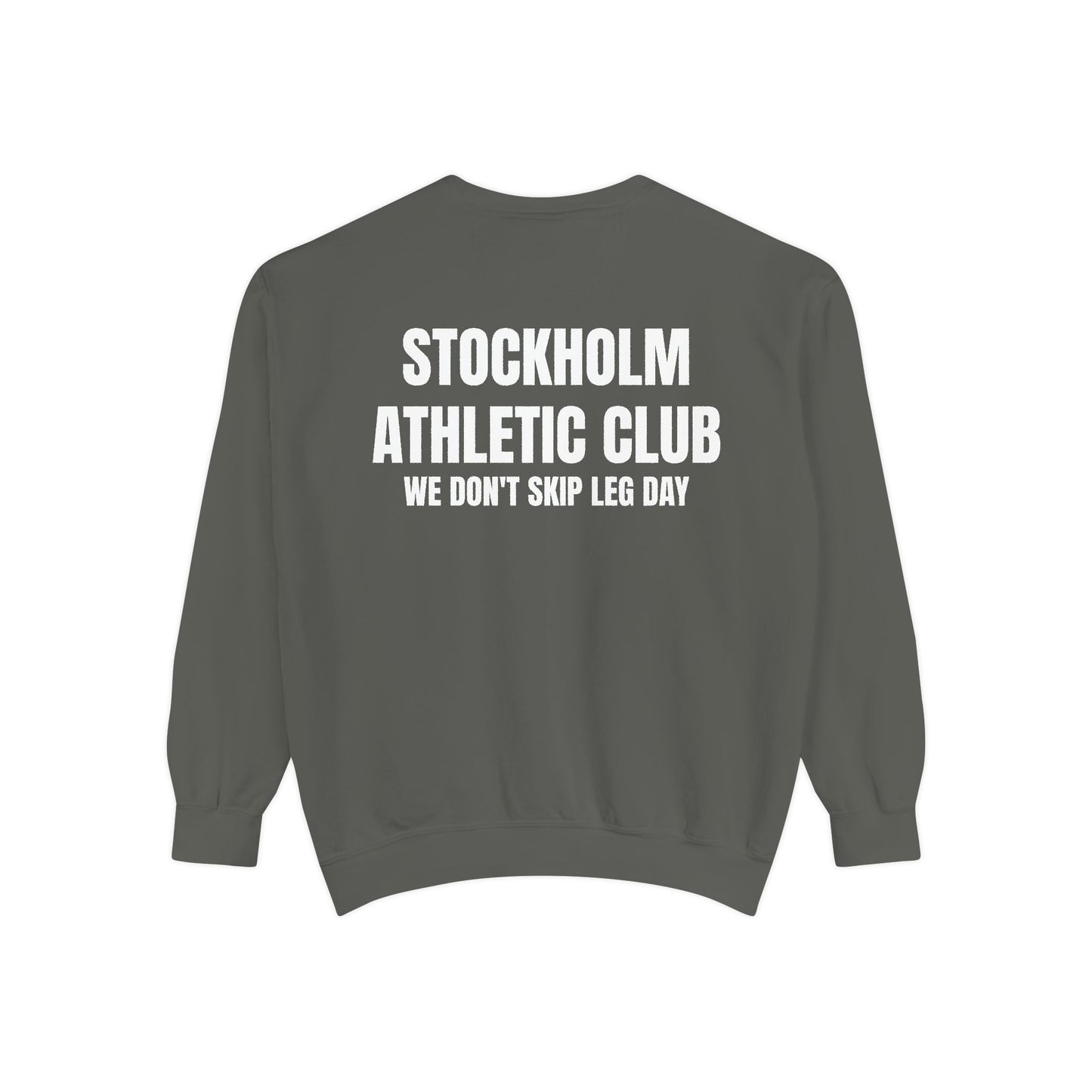We Don't Skip Leg Day - Heavy Crewneck