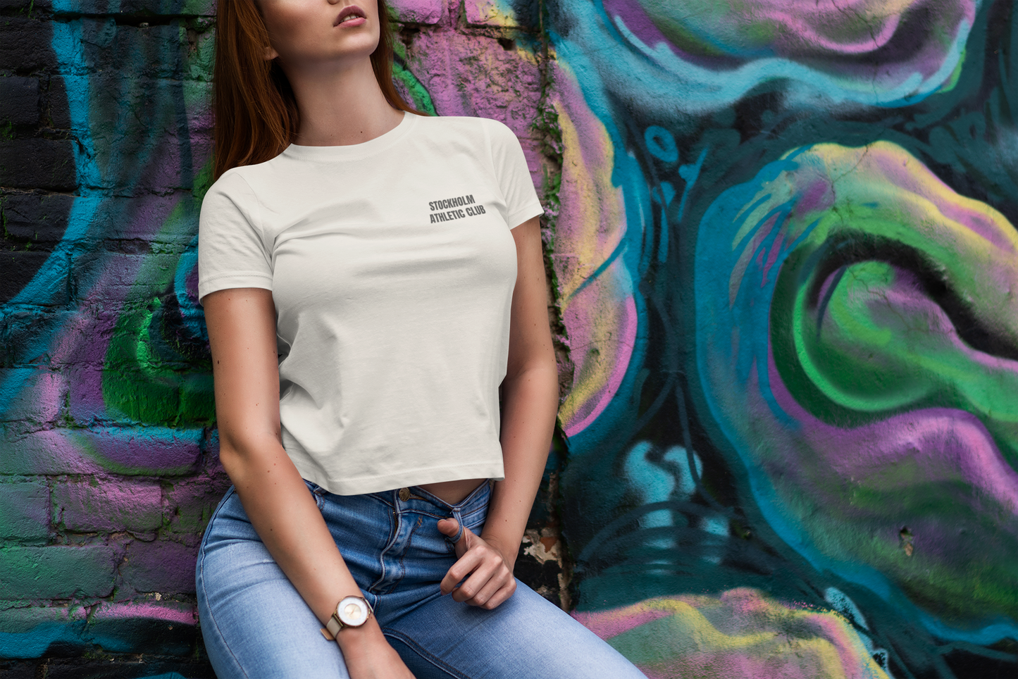 Stockholm Athletic Club Women's Boxy Tee