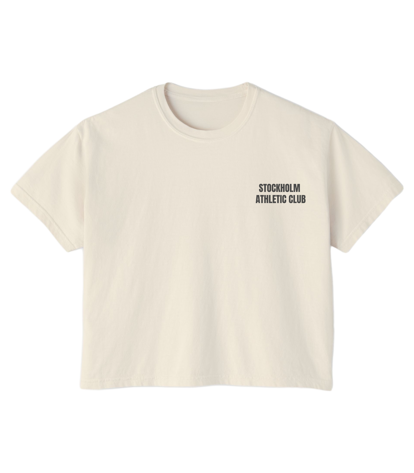 Stockholm Athletic Club Women's Boxy Tee