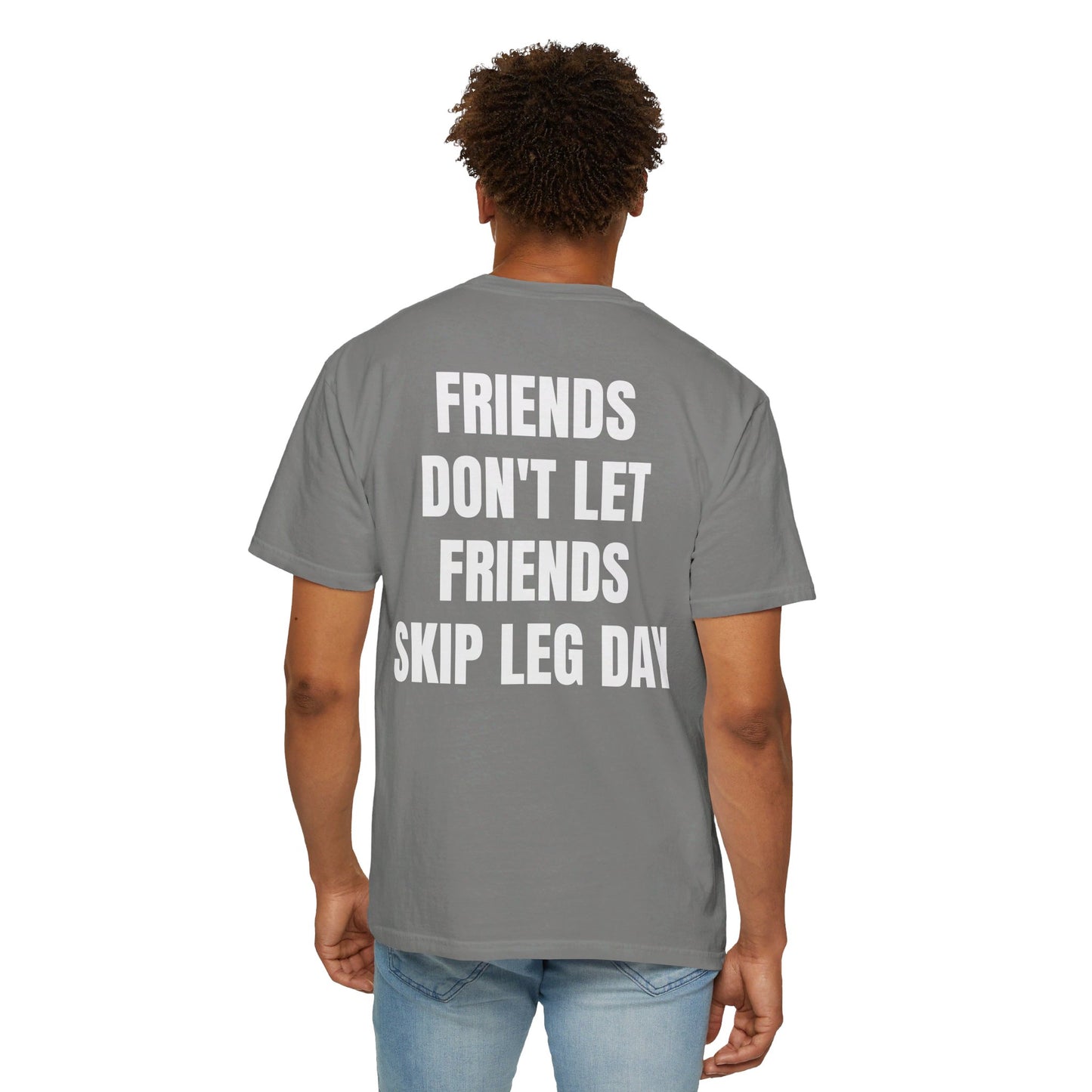 Stockholm Athletic Club Vintage Tee, Friends Don't Let Friends Skip Leg Day