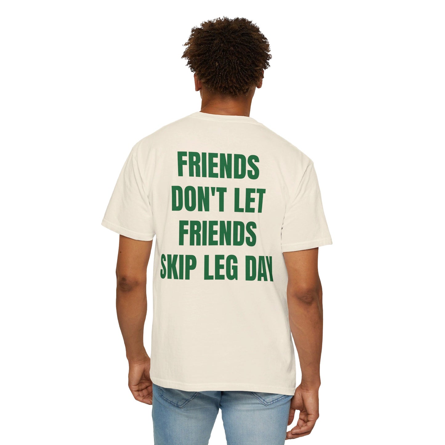 Stockholm Athletic Club Vintage Tee, Friends Don't Let Friends Skip Leg Day