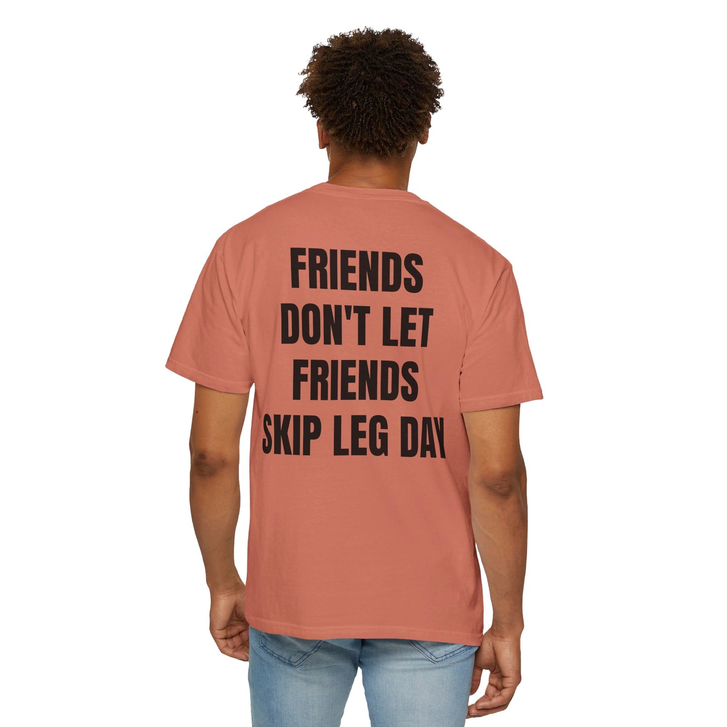 Stockholm Athletic Club Vintage Tee, Friends Don't Let Friends Skip Leg Day