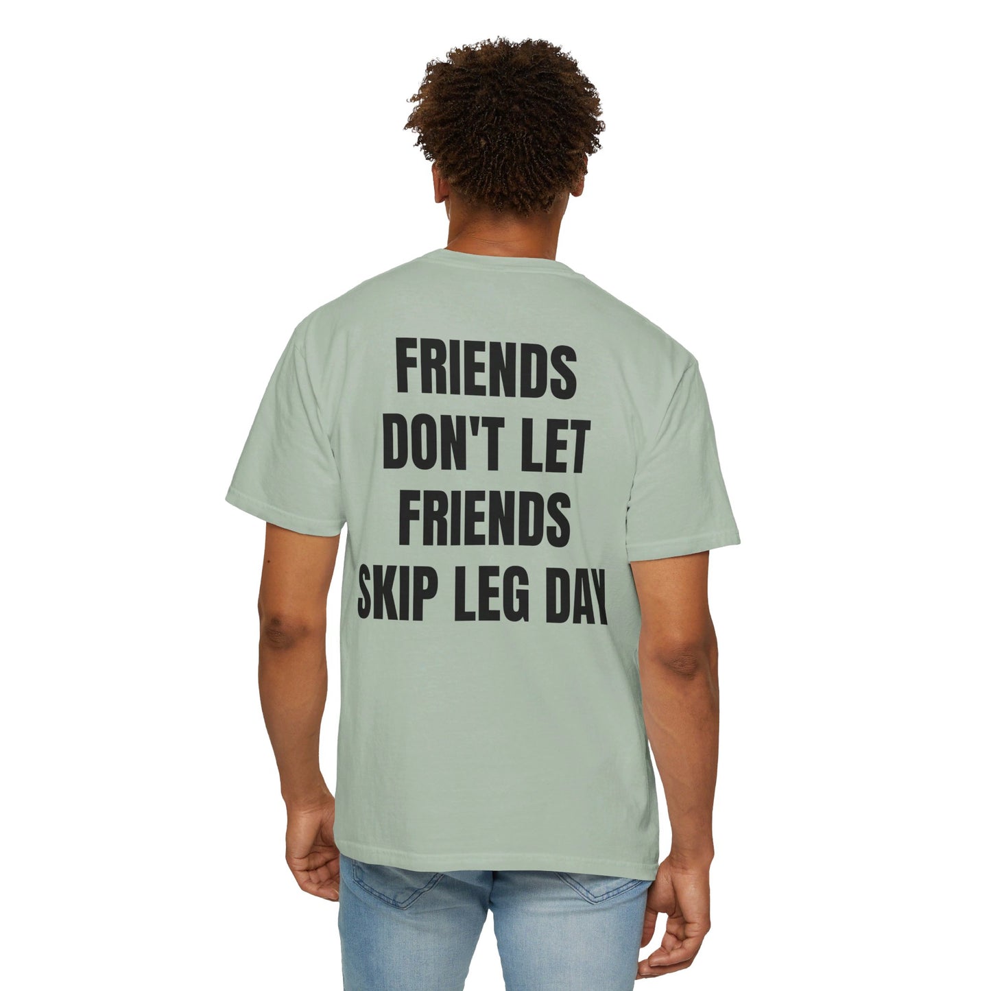 Stockholm Athletic Club Vintage Tee, Friends Don't Let Friends Skip Leg Day