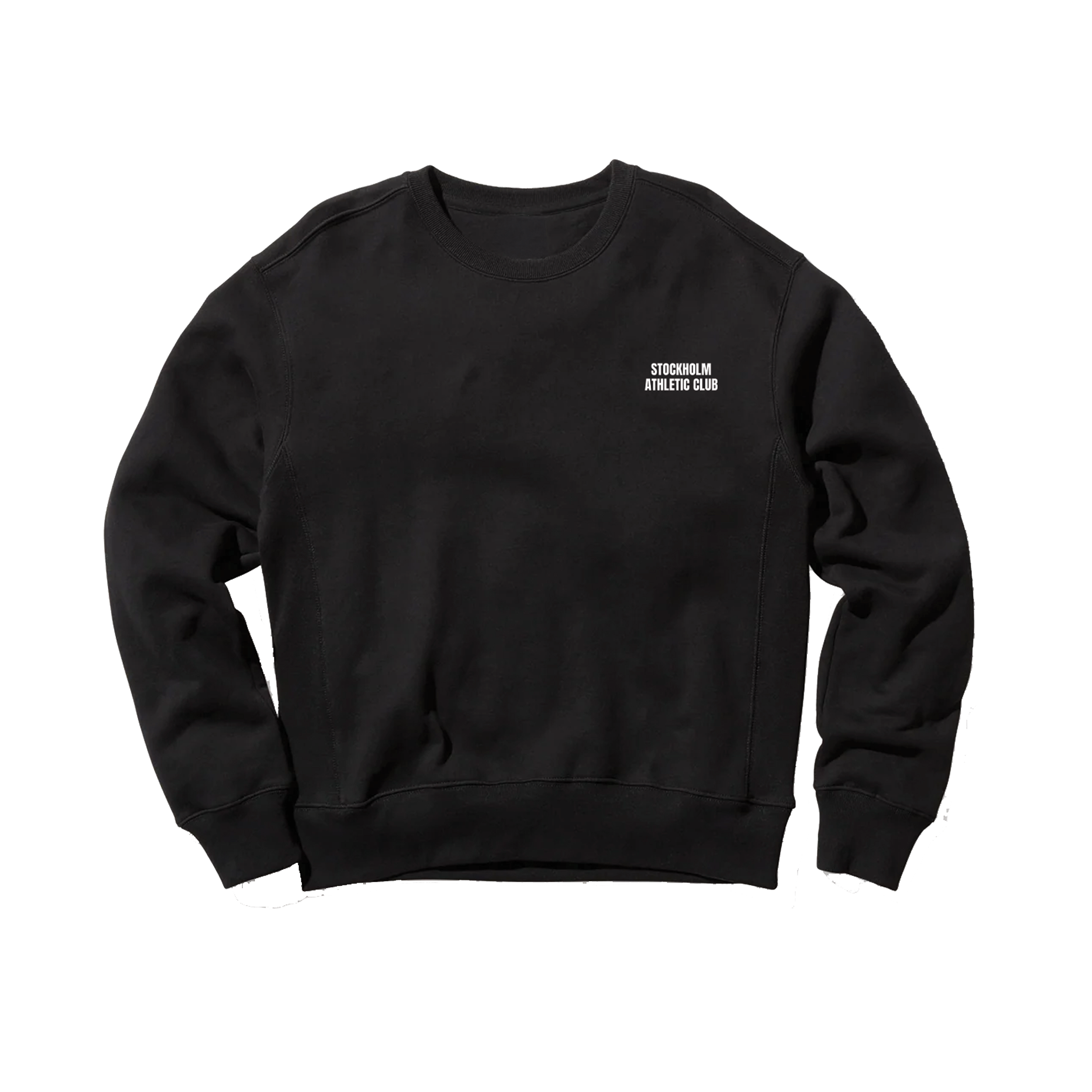 Stockholm Athletic Club Crewneck - Black