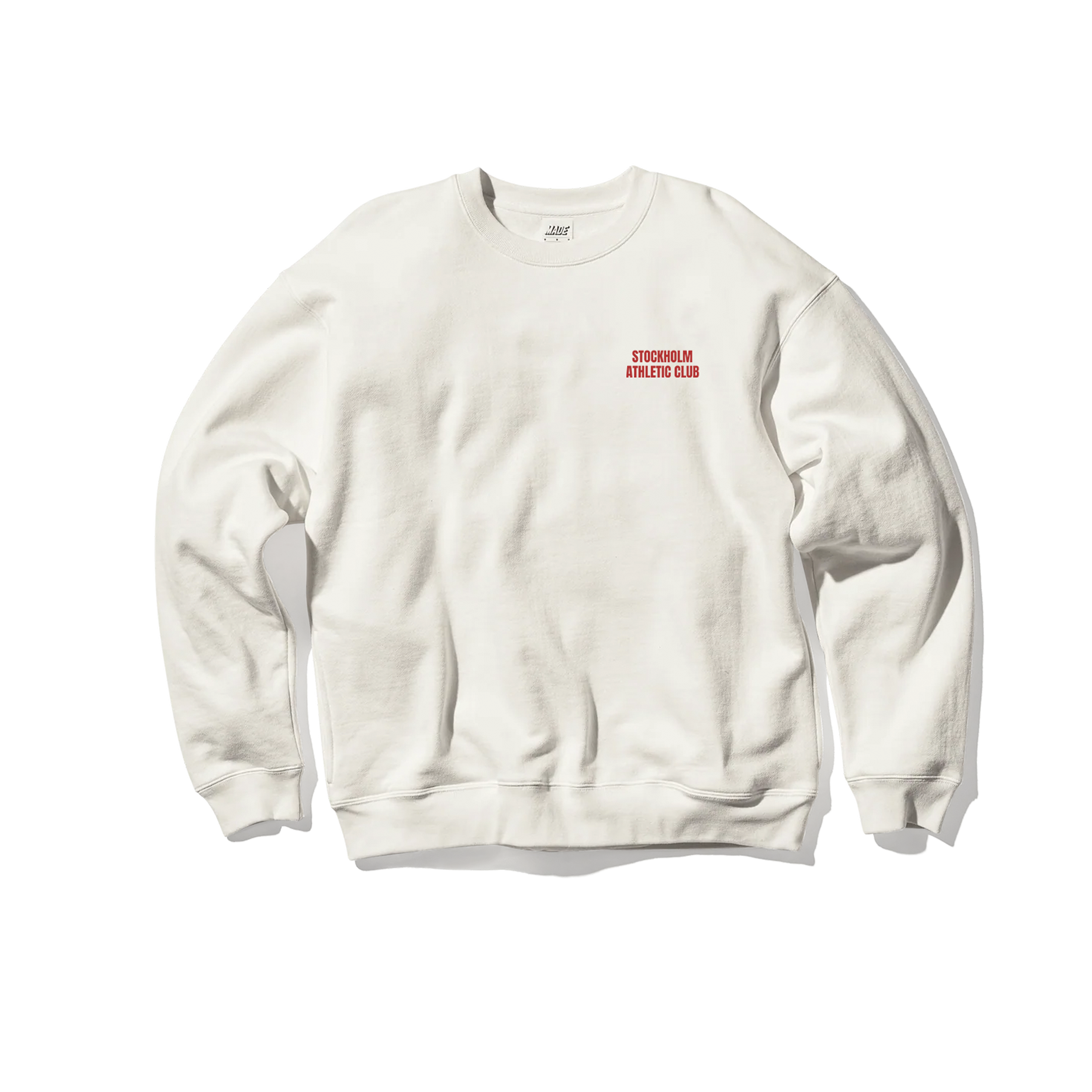 Stockholm Athletic Club Crewneck - White