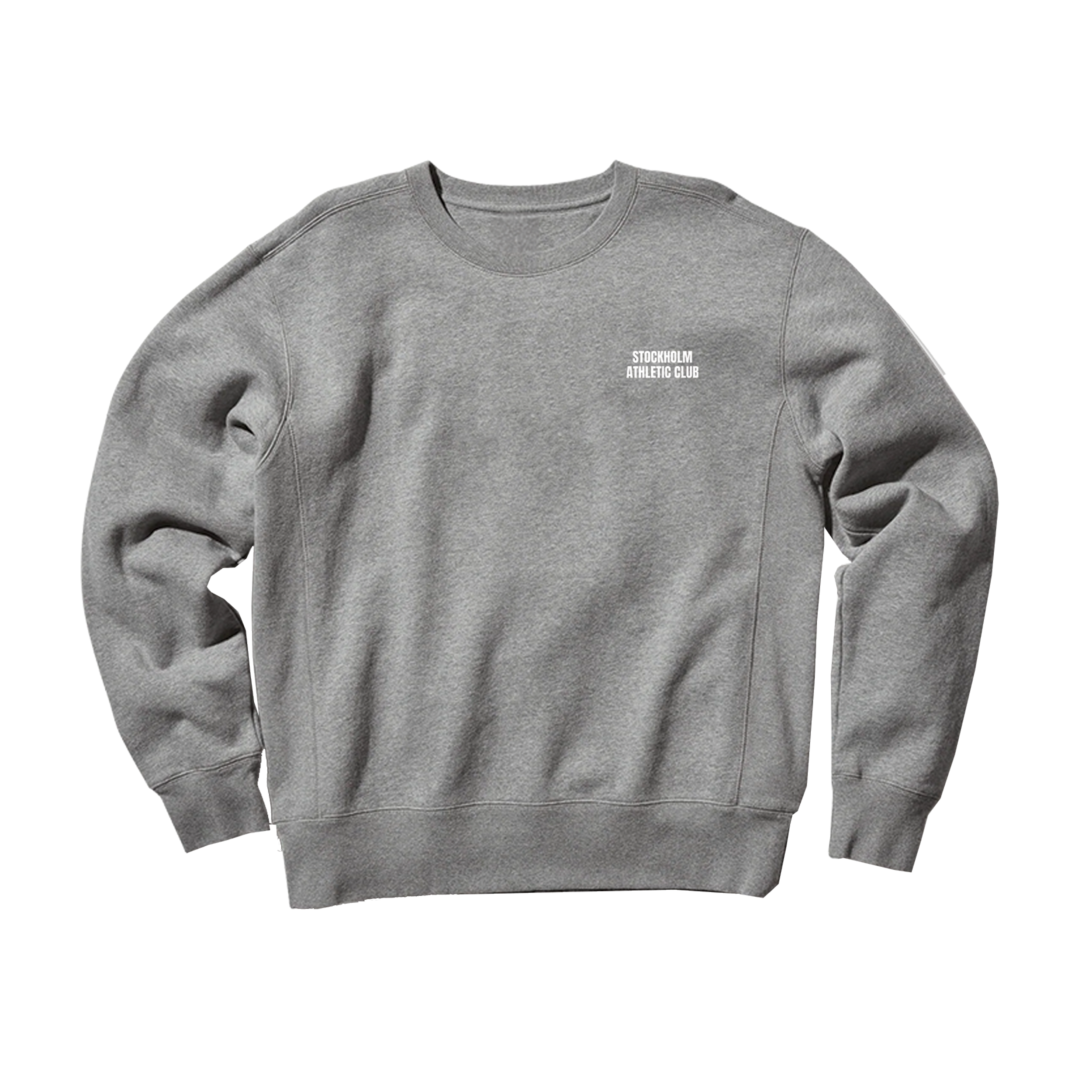 Stockholm Athletic Club Crewneck - Heather Grey