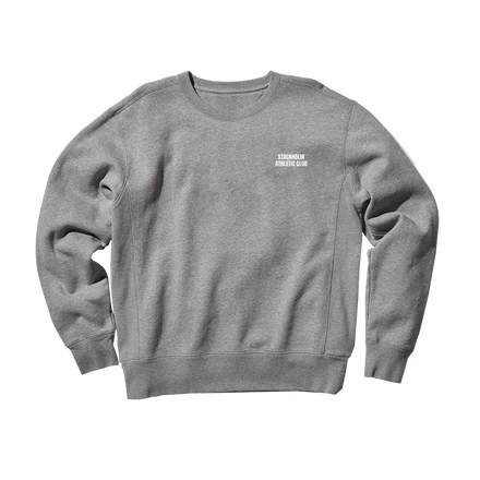 Stockholm Athletic Club Crewneck - Heather Grey